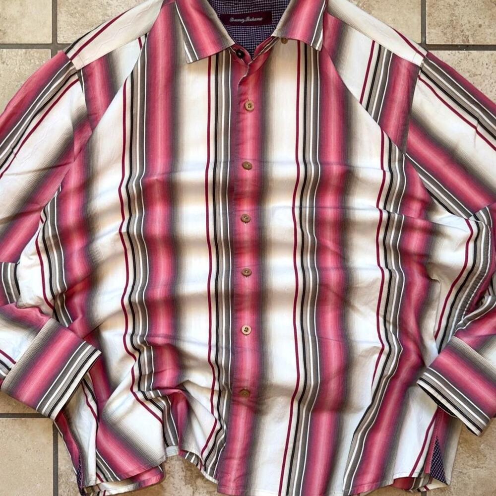 Tommy Bahama Button Up Dress Shirt - Size L